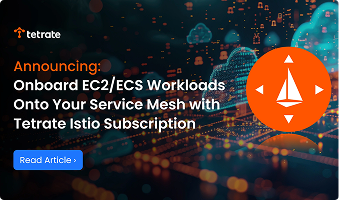 Onboard EC2/ECS Workloads Onto Your Service Mesh with Tetrate Istio Subscription - Article